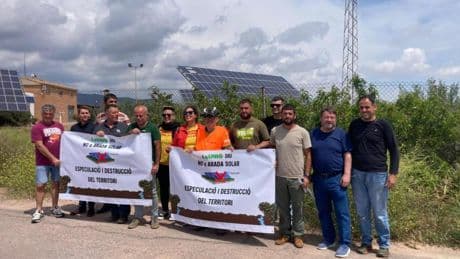 La oposición valenciana a la proliferación de renovables se activa por el territorio de la dana