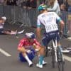 Van Poppel dag na diskwalificatie onderuit in slotkilometer Ronde van Duitsland