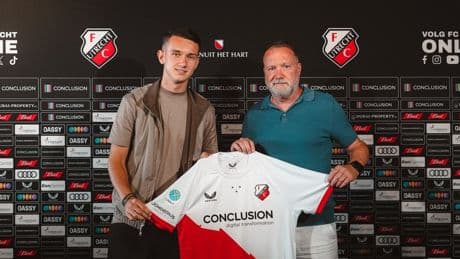 Wesley Sneijder'in oğlu Jessey, Utrecht ile profesyonel sözleşme imzaladı