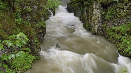Adrenalinkicks beim Canyoning im Kleinwalsertal