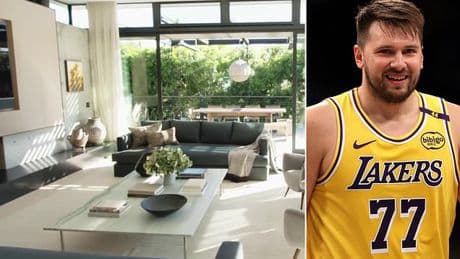 Lakers star Luka Doncic buys tennis legend's $25million mansion as he settles in Los Angeles after $165m deal