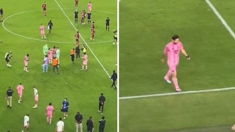 Lionel Messi leaves fans with brutal conclusion after storming off amid Inter Miami celebrations