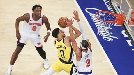 NBA: Indiana Pacers, Knicks'i uzatmada devirdi!