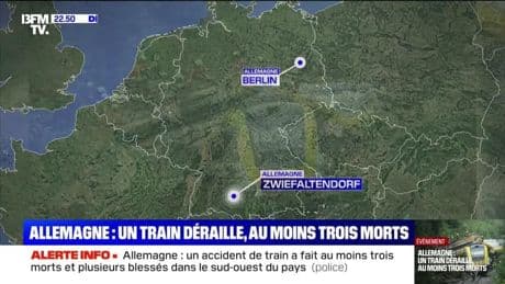 Allemagne : un train déraille, au moins trois morts - 27/07