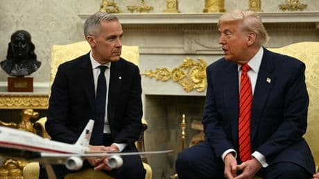 Donald Trump meets new Canadian rival Mark Carney for showdown talks after ‘51st state’ & ‘takeover’ jibes