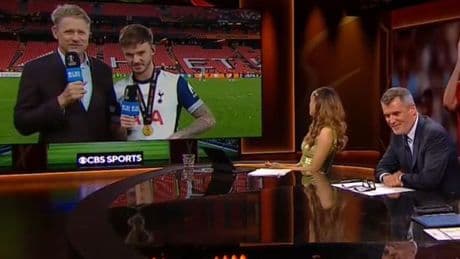 Roy Keane takes his medicine in awkward James Maddison exchange – 'That's for you son!'