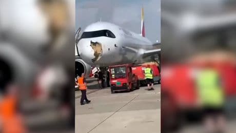 Un avion en direction de Paris contraint de faire demi-tour après l’arrachage de son nez en plein décollage