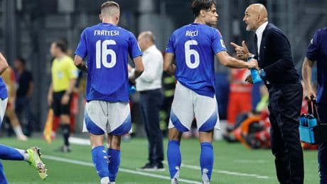 Italia se recompone en el adiós de Spalletti