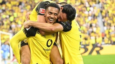 Bundesliga – 2. Spieltag: Dortmund schlägt Union Berlin, Mainz gleicht in Wolfsburg spät aus