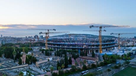 Stadion des FC Barcelona: Camp Nou – mehr als eine Baustelle