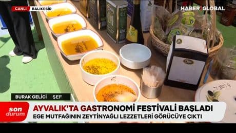 Ayvalık’ta Gastronomi Festivali başladı