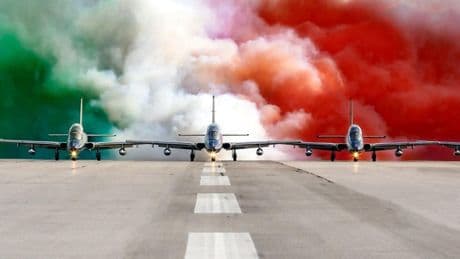 Frecce Tricolori, dove è possibile seguire i loro airshow