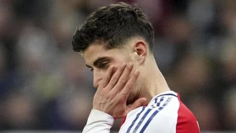 Varapalo para el Arsenal: Havertz, lesión de rodilla
