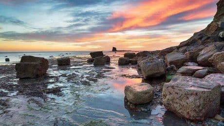Beautiful UK beach near busy seaside town is so quiet you might even get it to yourself