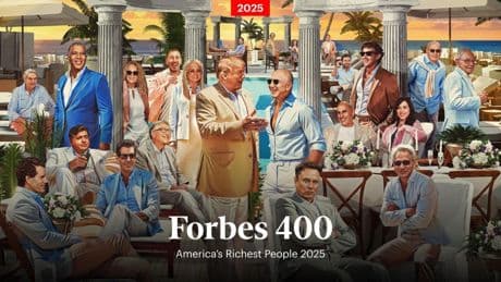 Forbes Unveils 2025 Forbes 400 Ranking Of Richest Americans
