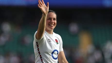 Emily Scarratt to play record fifth Women's Rugby World Cup as Red Roses name squad for home tournament