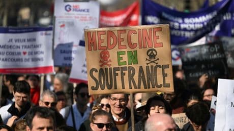 Les soignants libéraux manifestent contre les économies imposées