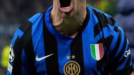 Inter Milan hero Frattesi drops F-bomb live on TV after win over Barcelona leaving CBS Sports studio in hysterics