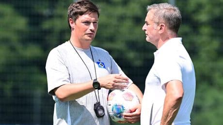 Vom Boss höchstpersönlich - Erste Krisen-Garantie für HSV-Trainer Polzin