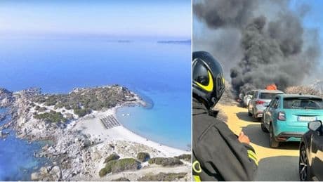 Punta Molentis, dove si trova la spiaggia da sogno (in fiamme) della Sardegna: le origini del nome, il numero chiuso