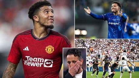 Man United outcast Jadon Sancho 'holds positive talks' with European giants ahead of a summer move as he looks to end Old Trafford nightmare