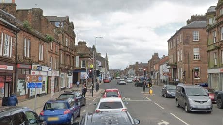 Child, 9, in serious condition after being hit by car on high street in Scots town