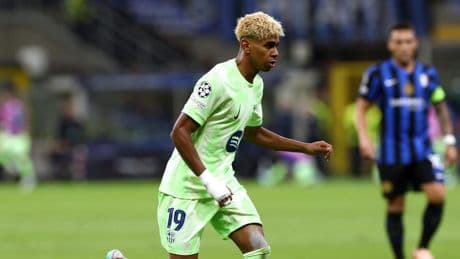 Lamine, el jugador más brillante
