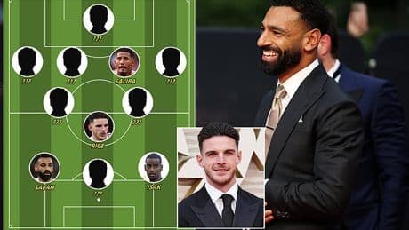 Two stars SNUBBED in PFA Team of the Year despite both being nominated for top individual prize, but who joined Arsenal trio and Mo Salah in best XI?