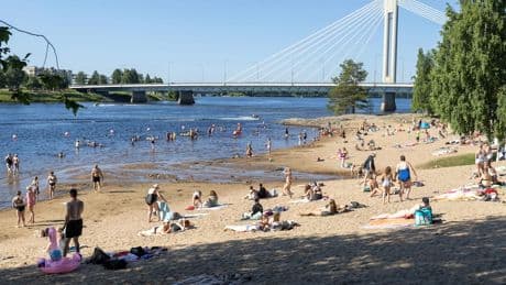 30 Grad in Lappland - Am Polarkreis ist es wärmer als in Deutschland