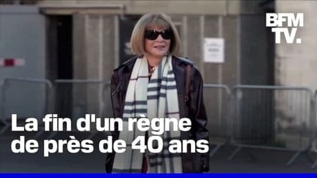 Départ d'Anna Wintour de Vogue: retour sur la carrière de cette figure de la mode