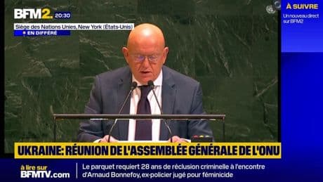Guerre en Ukraine: "Les Occidentaux utilisent l'Ukraine comme pion tant qu'ils en ont besoin", estime le représentant russe à l'ONU