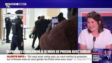 Gérard Depardieu condamné: "C'est une bonne décision, qui reconnaît la victimisation secondaire vécue par les victimes à l'audience", estime Me Claude Vincent, avocate de Sarah