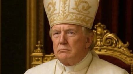 USA: Donald Trump verbreitet KI-Bild mit sich als Papst