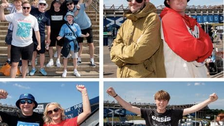 Oasis fans travel across the globe for Gallagher brothers final Scottish show