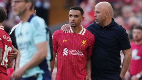 ‘It’s fine by me’ – Slot sends message to Liverpool fans who booed Trent Alexander-Arnold but vows to keep playing him
