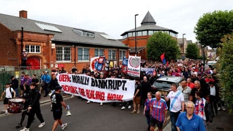 Crystal Palace given new D-Day to discover Europa League fate after officially filing appeal to CAS over Uefa decision