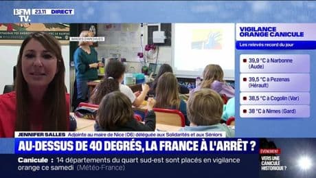 Canicule : plus de 40 degrés attendus lundi - 28/06