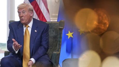 Trump ve posible un alto el fuego en Gaza y cree que hay hambruna porque lo ve en la tele
