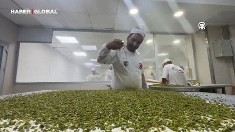 Gaziantepli baklavacılarda bayram telaşı başladı
