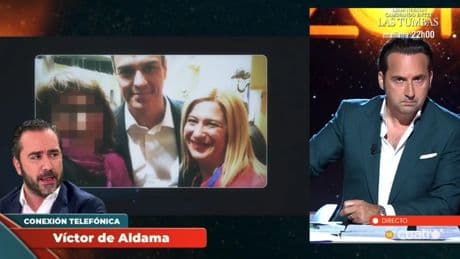 Aldama arremete contra Sánchez: &quot;Este señor tiene que dimitir, ha amenazado de muerte a dos personas&quot;