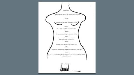 MAGA claims Trump signature in Epstein birthday book is fake