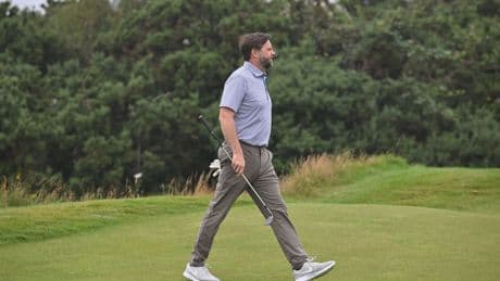 Vance plays golf on Trump’s Turnberry course during holiday in Scotland