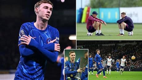 England star COLE PALMER opens up on his laid-back attitude to life and football as he reveals he fell asleep at the Grand Prix... and shares the one piece of advice his mother gave him