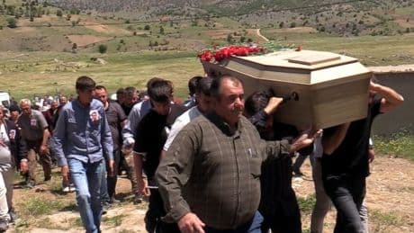 Kahramanmaraş'ta acı veda