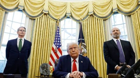 Trump sends Bessent and Lutnick to haggle with Chinese on tariff war after Xi chat