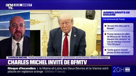 "Nous devons davantage prendre notre avenir en main pour être moins dépendants", juge Charles Michel, ancien président du Conseil européen