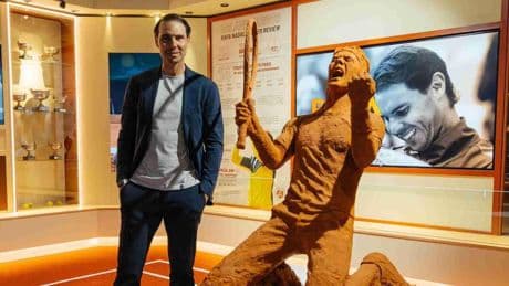 Así es el espacio Roland Garros que el Museo de Rafa Nadal ha abierto días antes del gran homenaje en la tierra de París