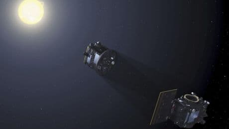 How two satellites are mimicking total solar eclipses in space