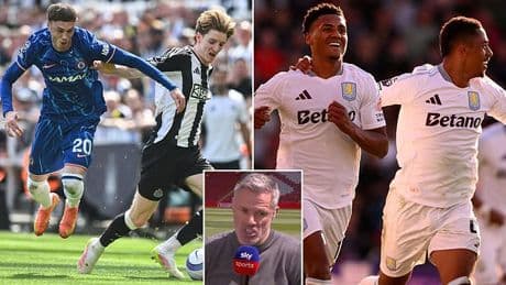 Jamie Carragher disagrees with supercomputer's top five prediction as he tips shock outcome in race for Champions League