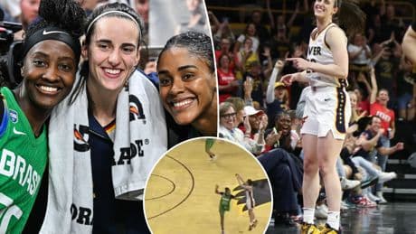 Caitlin Clark hits insane 36-foot 3-pointer in Iowa return with Fever that had it all